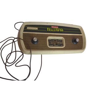 Vintage 1976 Coleco Telstar Video Game Console Model 6040 READ AS IS